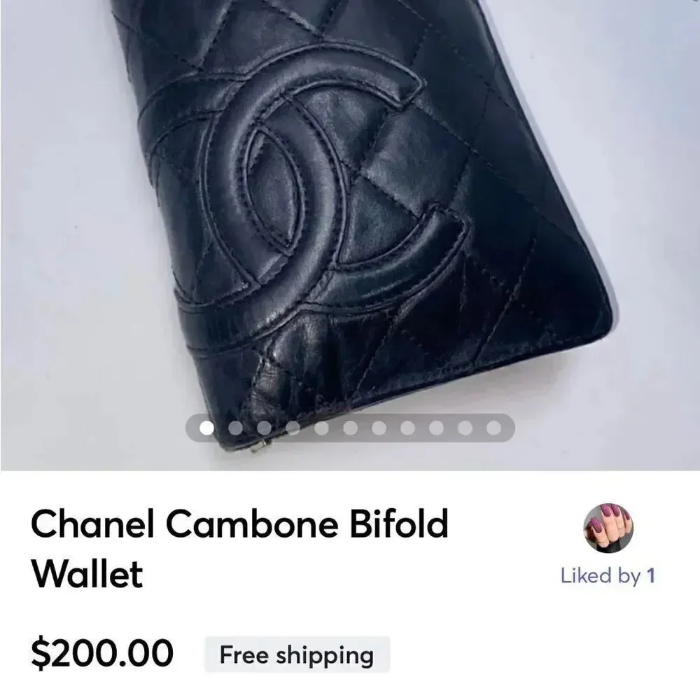 Chanel Cambone Bifold Wallet